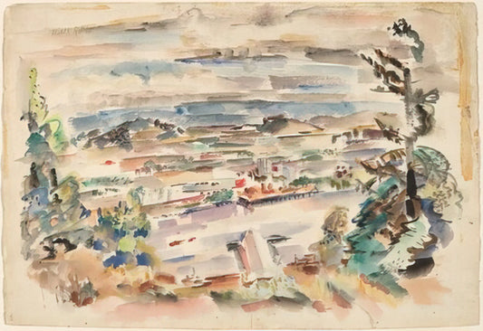 Mark Rothko and Edith Sachar: The Complex Relationship That Shaped Abstract Expressionism - Untitled - 1929 by Mark Rothko
