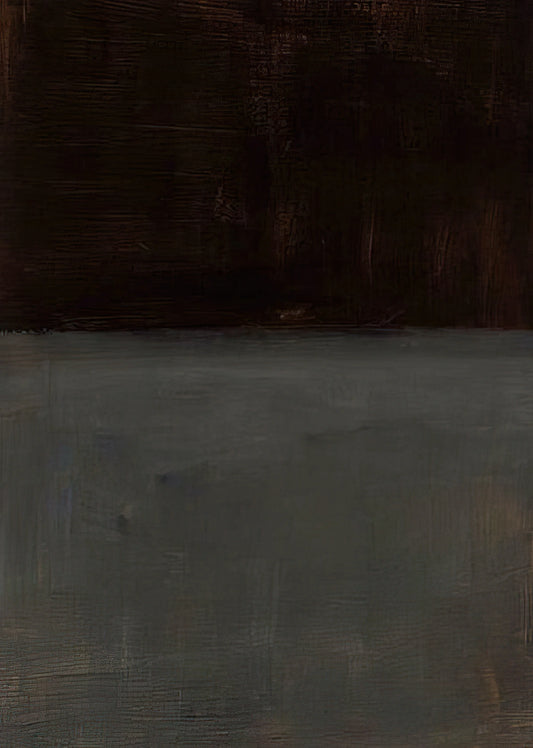 Mark Rothko and Mary Alice Beistle: The Muse Behind the Master of Color Field Painting - Untitled brown and gray - 1969 by Mark Rothko
