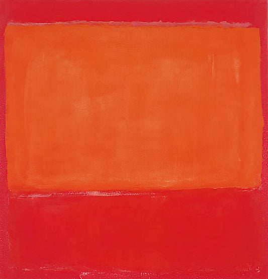 Mark Rothko at the National Gallery of Art: A Journey into Color and Emotion - Ochre and Red on Red - 1957 by Mark Rothko