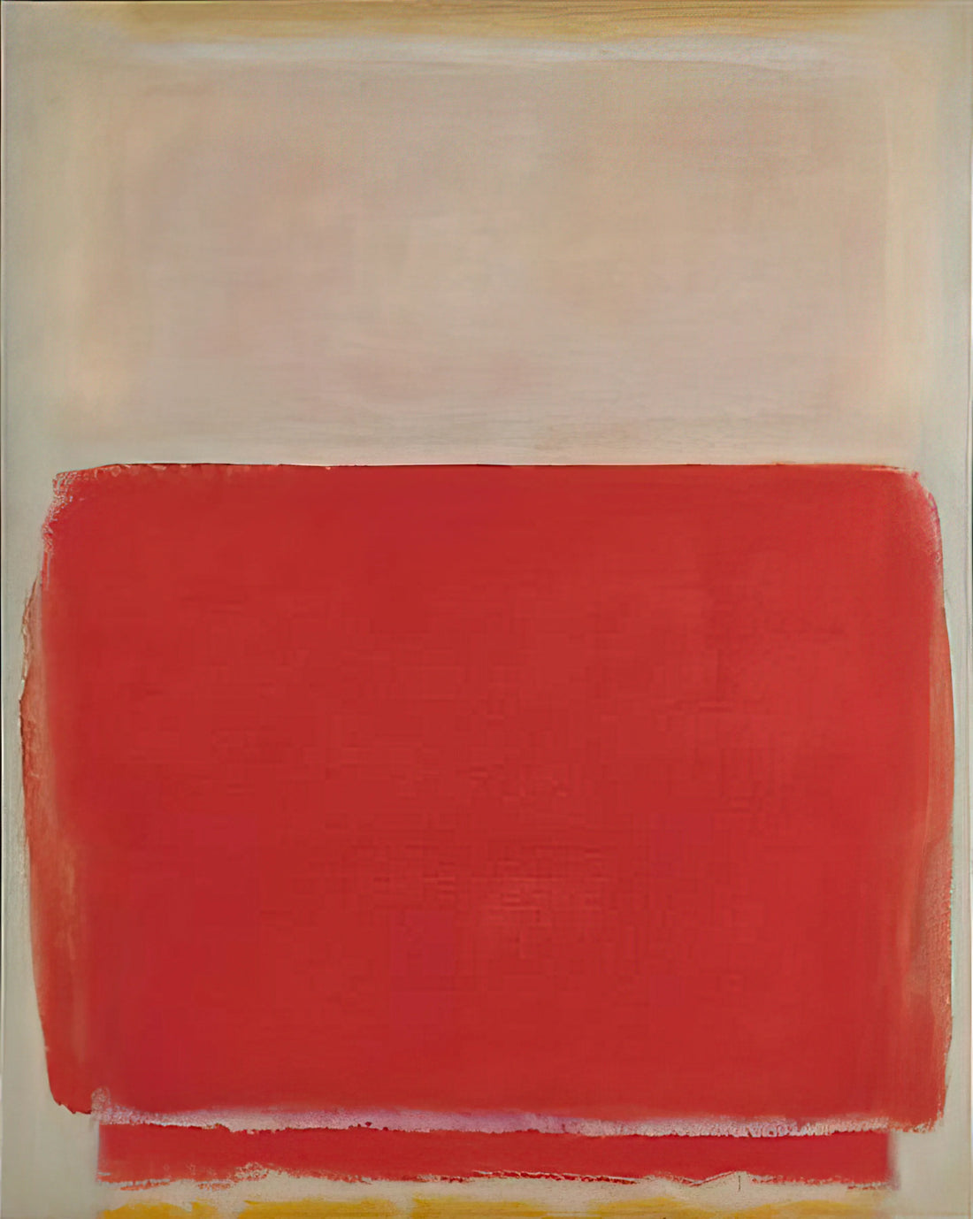Mark Rothko's Untitled: The Profound Simplicity of Color Field Painting - No. 3 - 1953 by Mark Rothko