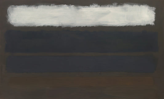 Markus Rothko: The Emotional Power of Color Field Painting - No. 14 Horizontals, White over Darks - 1961 by Mark Rothko