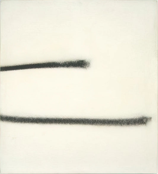 Martin Barre Canvas: Exploring the Geometric Abstraction of a French Master - 66-6-A - 1966 by Martin Barre