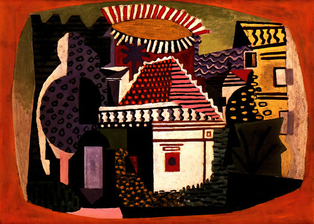 Mastering Modern Spaces: The Enduring Allure of Picasso Canvas Wall Art - Landscape of Juan-les-Pins by Pablo Picasso