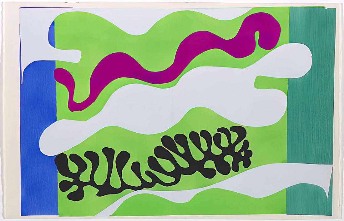 Matisse Amélie: The Muse Who Shaped Modern Art and Henri Matisse's Creative Revolution - THE LAGOON 1947 by Henri Matisse
