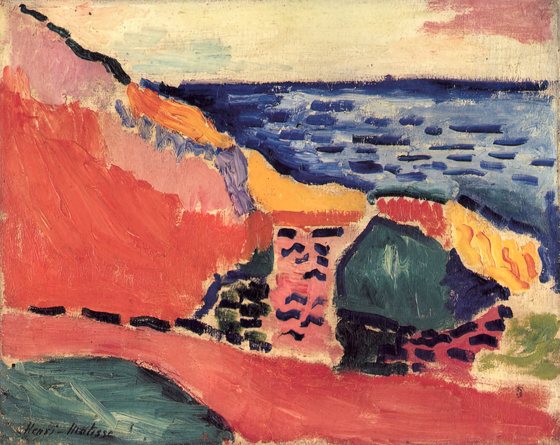 Matisse Blue Nude Framed: A Collector's Guide to the Iconic Print - LA MOULADE COLLIOURE IN THE SUMMER 1905 by Henri Matisse