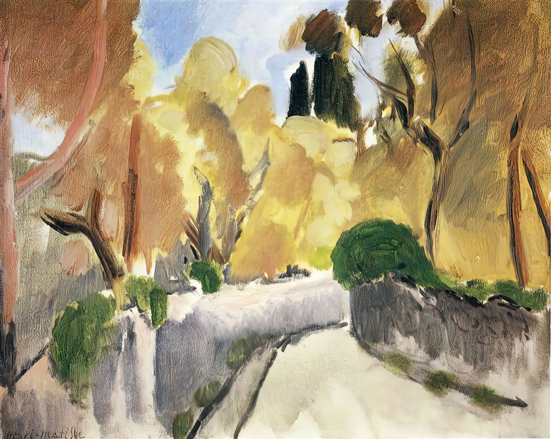 Matisse Preschool Art: Introducing Young Minds to Color, Shape, and Creative Expression - LANDSCAPE 2 by Henri Matisse