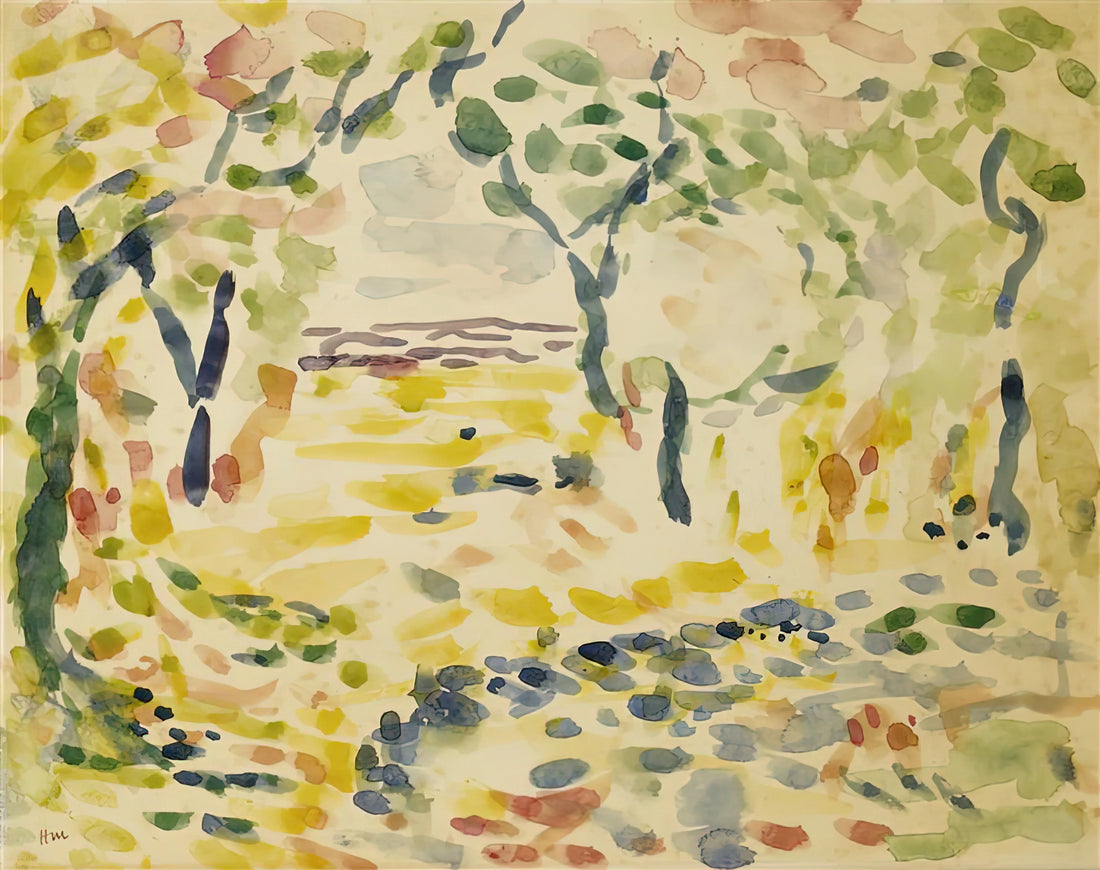 Matisse Prints to Buy: A Curator's Guide to Collecting Museum-Quality Reproductions - ETUDE POUR LE BONHEUR DE VIVRE 1905 by Henri Matisse
