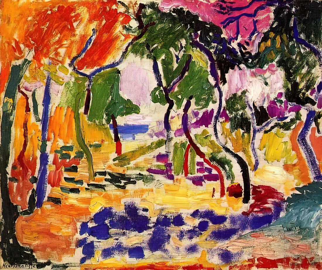Matisse Signed: Authenticity, Value, and Collecting Henri Matisse's Signature - COUNTRYSIDE AT COLLIOURE 1905 by Henri Matisse