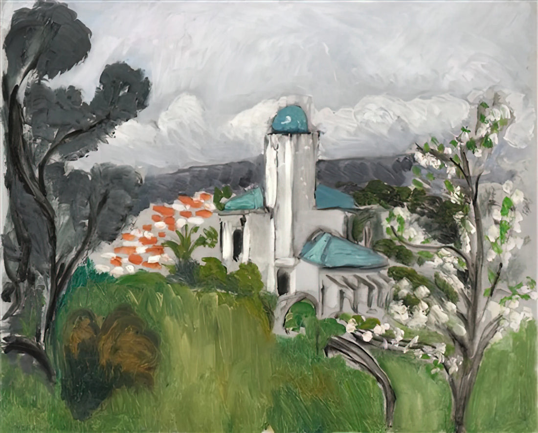 Matisse Still Life Drawings: The Radical Simplicity of a Modern Master - LA VILLA BLEUE 1918 by Henri Matisse