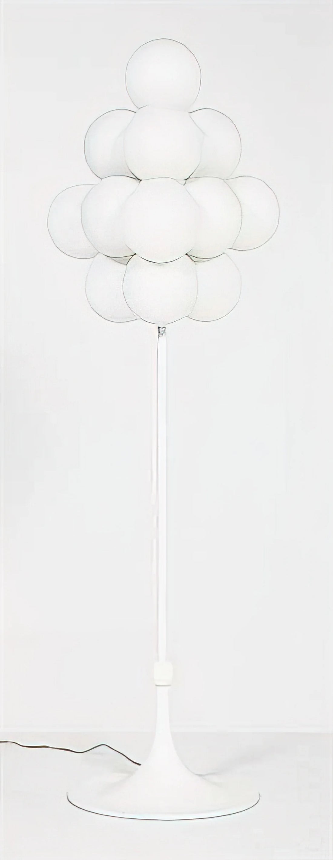 Max Bill Form: The Swiss Master of Concrete Art and Geometric Precision - Floor Lamp - 1960 by Max Bill