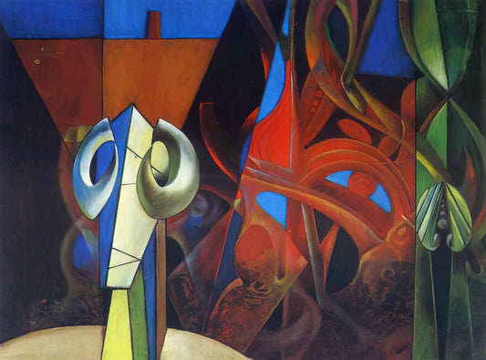 Max Ernst Canvas: A Surrealist Master's Vision in Art Prints - Design in Nature by Max Ernst