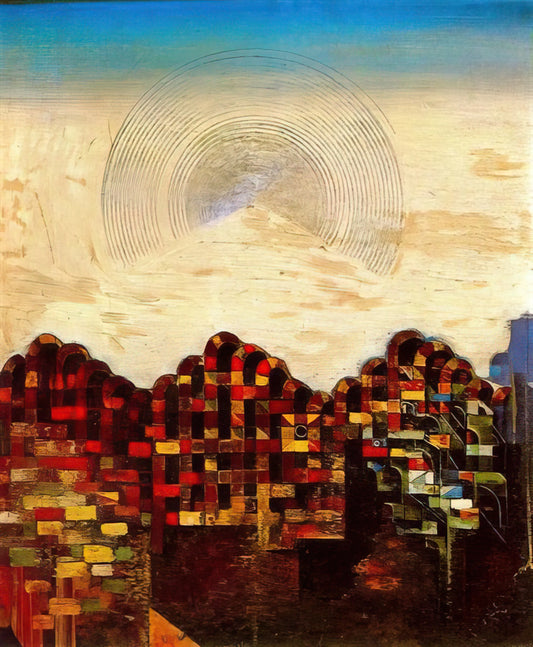 Max Ernst Paintings: A Surrealist Master's Vision of Dreams and Rebellion - Paris dream by Max Ernst