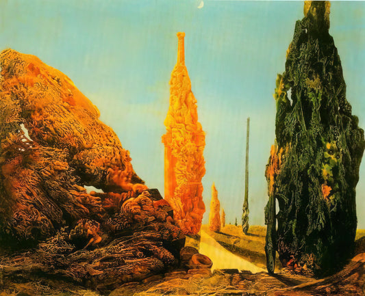 Max Ernst Pietschmann: The Surrealist Pioneer and His Enduring Artistic Legacy - Lone Tree and United Trees by Max Ernst