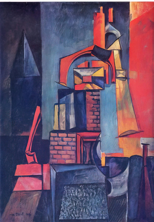 Max Ernst Surrealism Paintings: A Journey Through the Unconscious Mind - Towers by Max Ernst