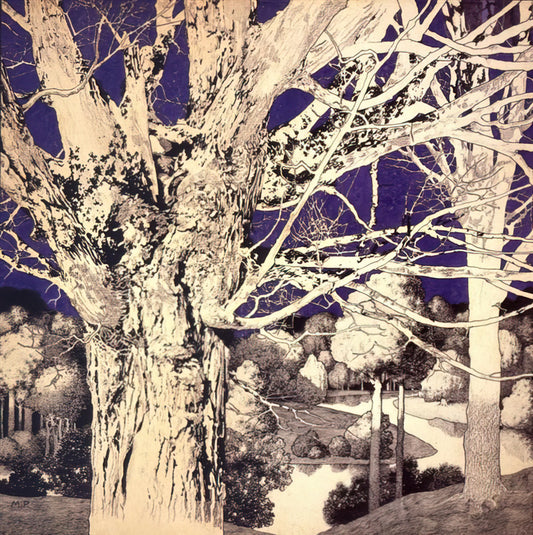 Maxfield Parrish Prints: The Timeless Allure of America's Golden Age Illustrator - Solitude by Maxfield Parrish