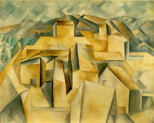 Maya Pablo Picasso: The Artist's Beloved Daughter and Her Enduring Artistic Legacy - Houses on the hill by Pablo Picasso