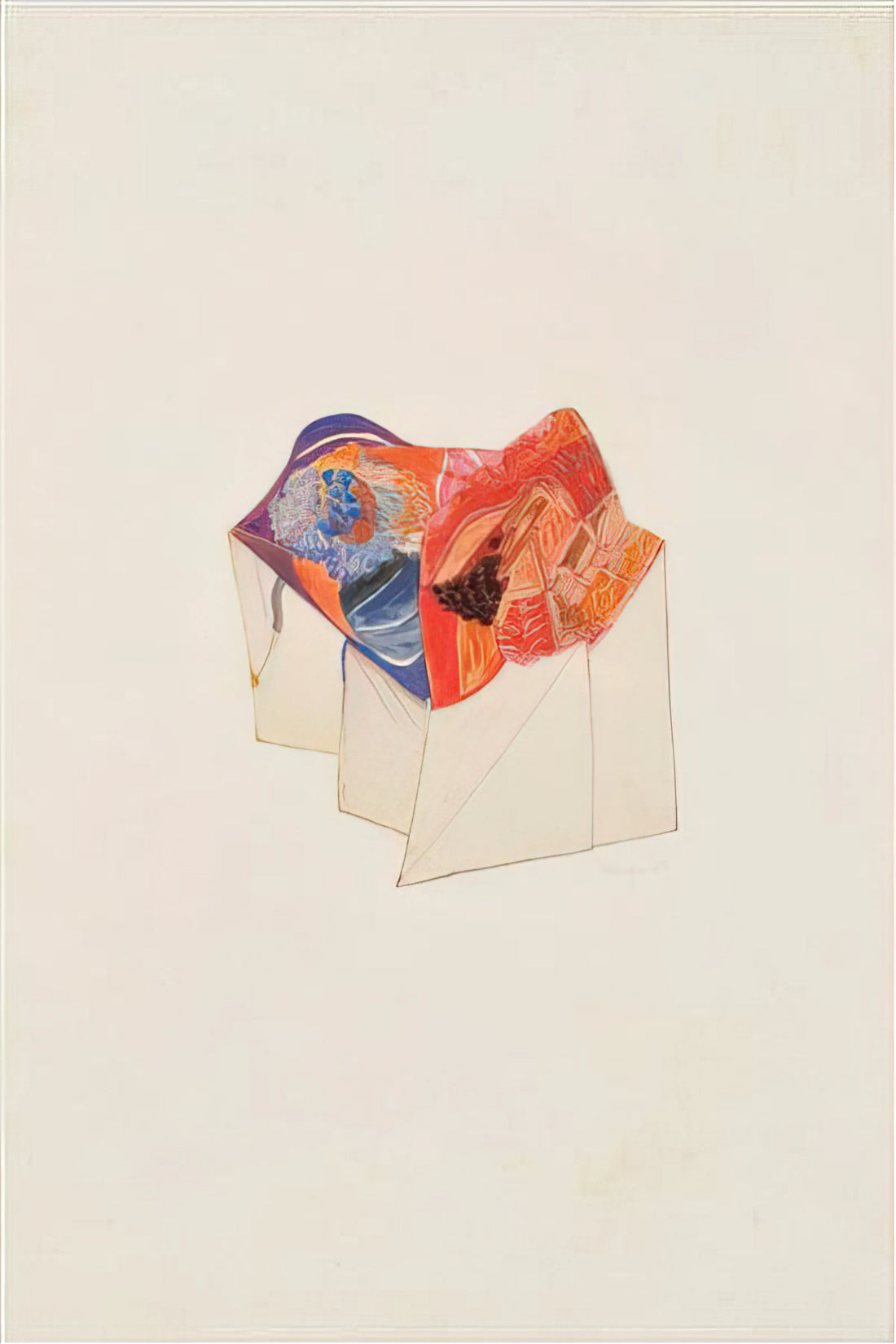 Menez: The Enigmatic Portuguese Artist Redefining Modern Abstraction - Sem título - 1969 by Menez
