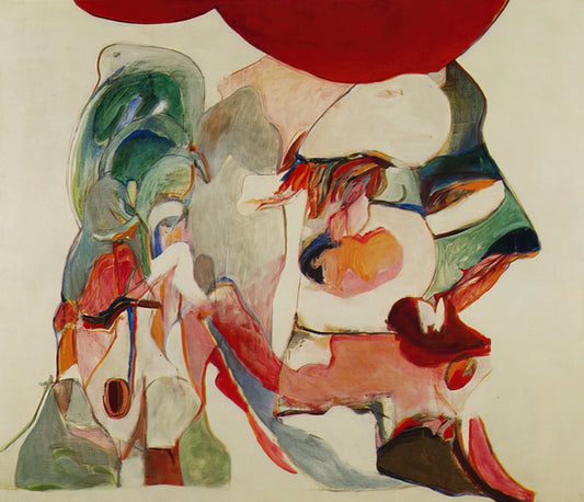 Mica Menez: The Lyrical Abstractionist Who Redefined Portuguese Modernism - Henrique VIII - 1966 by Menez