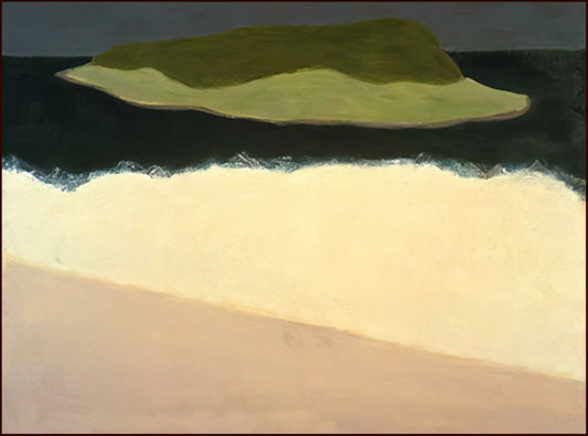Milton Avery Images: Exploring the Quiet Revolution of American Modernism - Offshore Island - 1958 by Milton Avery