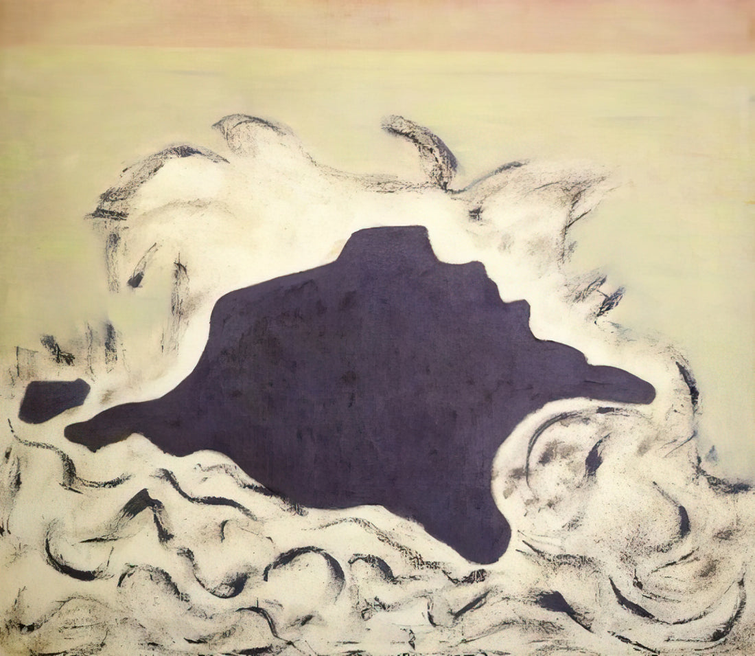 Milton Avery Show: Discovering the Quiet Master of American Modernism - Advancing Sea - 1953 by Milton Avery