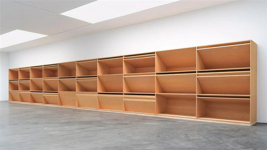 Minimal Art and Donald Judd: The Radical Purity of Form and Space - Untitled Plywood - 1980 by Donald Judd