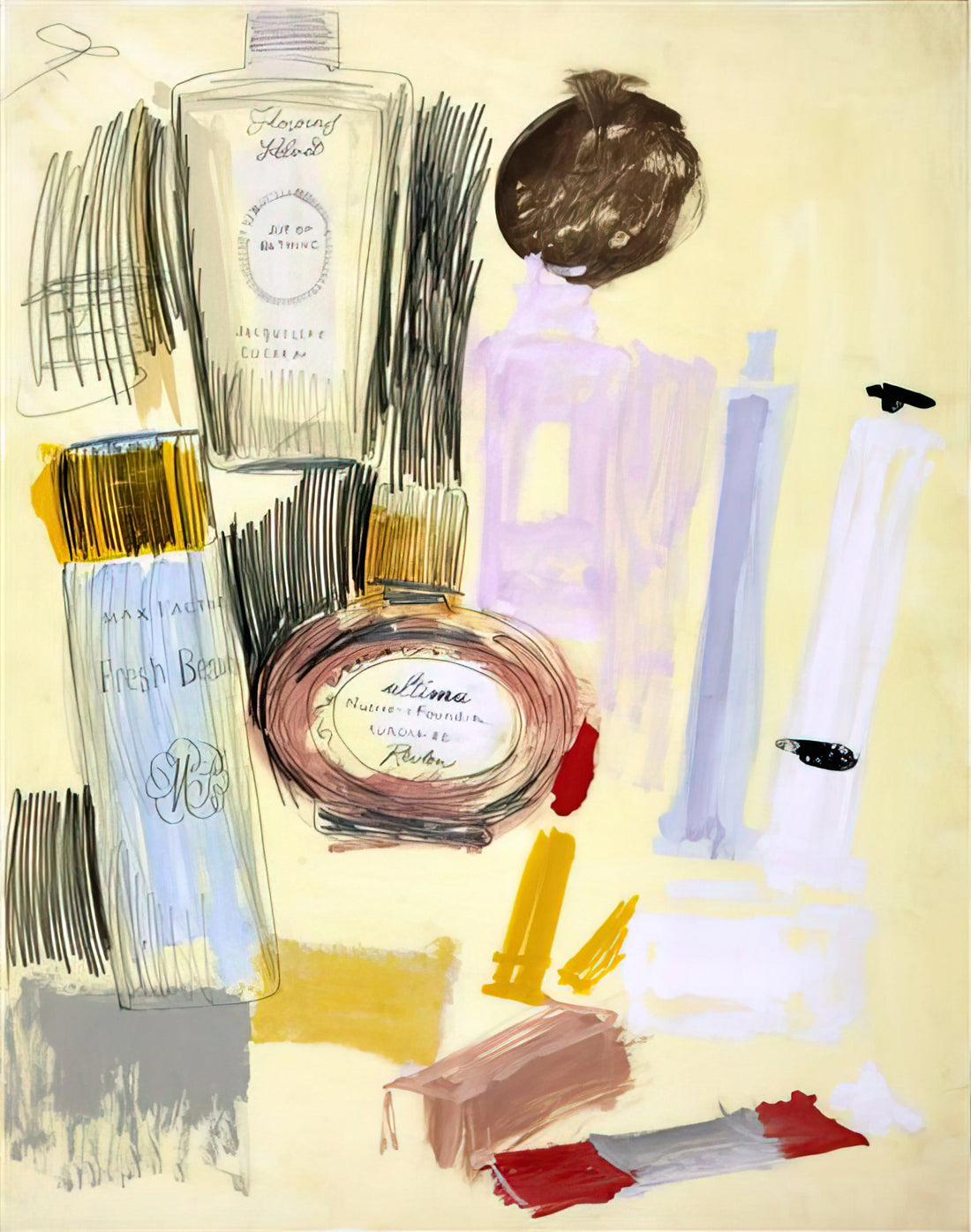 MoMA Warhol: The Museum of Modern Art's Definitive Andy Warhol Collection - Untitled  Beauty Products  by Andy Warhol