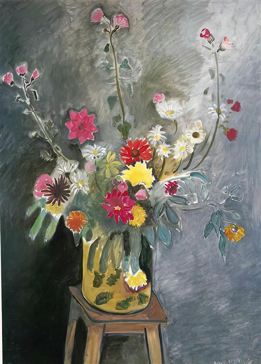 MoMA and Matisse: How the Museum of Modern Art Shaped Our Understanding of a Modern Master - BOUQUET OF MIXED FLOWERS 1917 by Henri Matisse