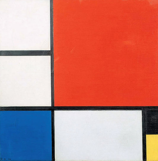 Mondriana: The Enduring Legacy and Modern Appeal of Piet Mondrian's Revolutionary Art - Composition 2 by Piet Mondrian