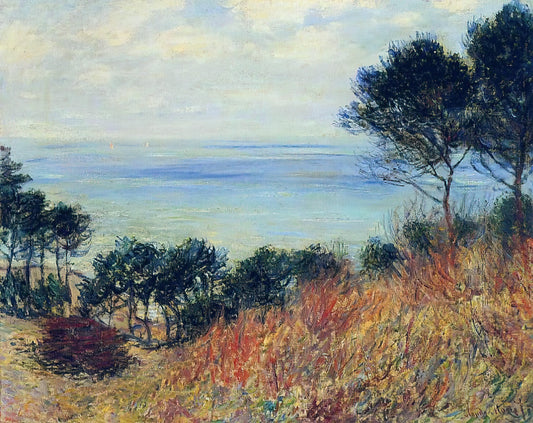 Monet Canvas Art: A Guide to the Impressionist Master's Enduring Legacy - The Coast of Varengeville by claude monet