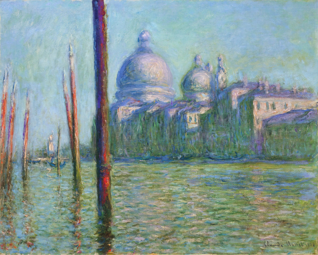 Monet Giclée Prints: Capturing the Essence of Impressionism in Museum-Quality Reproductions - The Grand Canal 03 by claude monet