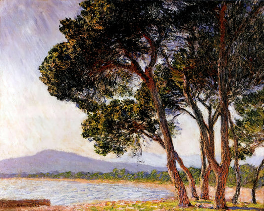 Monet Immersion: Exploring the Sensory World of Claude Monet's Impressionist Vision - Beach in Juan-les-Pins by claude monet