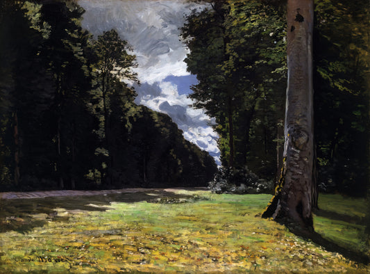 Monet Oil Reproduction: A Guide to Museum-Quality Impressionist Art Prints - The Pave de Chailly in the Fontainbleau Forest by claude monet