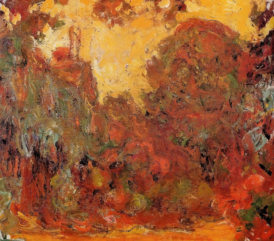 Monet Posters for Sale: A Curated Guide to Museum-Quality Art Prints - The House Seen from the Rose Garden by claude monet