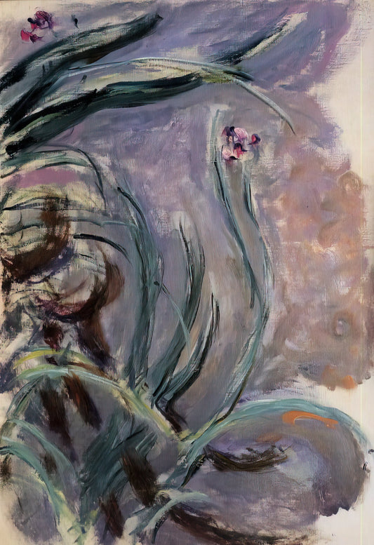 Monet Replica: Understanding the Art of Faithful Reproduction in Museum-Quality Prints - Irises by claude monet