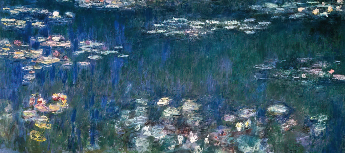 Monet Reproduction: The Art of Bringing Impressionist Masterpieces to Life - Water Lilies, Green Harmony by claude monet