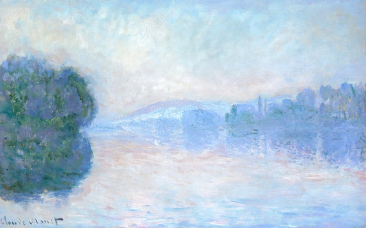Monet at the Musée de l'Orangerie: A Journey Through the Water Lilies Masterpieces - The Siene near Vernon by claude monet