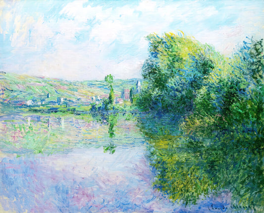 Monet at the National Gallery of Art: A Curator's Guide to the Collection and Its Legacy - The Siene at Vetheuil by claude monet
