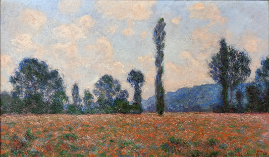 Monet's Garden: The Living Masterpiece That Fueled Claude Monet's Impressionist Vision - Poppy Field in Giverny 03 by claude monet