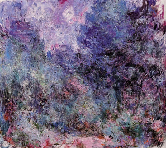 Monet's Pourville: A Masterpiece of Light and Sea at the Normandy Coast - The House Seen from the Rose Garden 3 by claude monet
