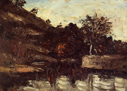 Mont Sainte-Victoire and Château Noir: Cézanne's Obsession and the Birth of Modern Art - Bend in the River by Paul Cézanne