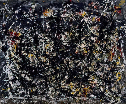 Most Famous Jackson Pollock Paintings: A Curator's Guide to His Iconic Drip Masterpieces - NUMBER 6 1949 by Jackson Pollock