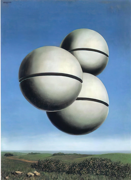 Most Famous Magritte Paintings: A Curator's Guide to Surrealist Masterpieces - THE VOICE OF SPACE 1928 by Rene Magritte