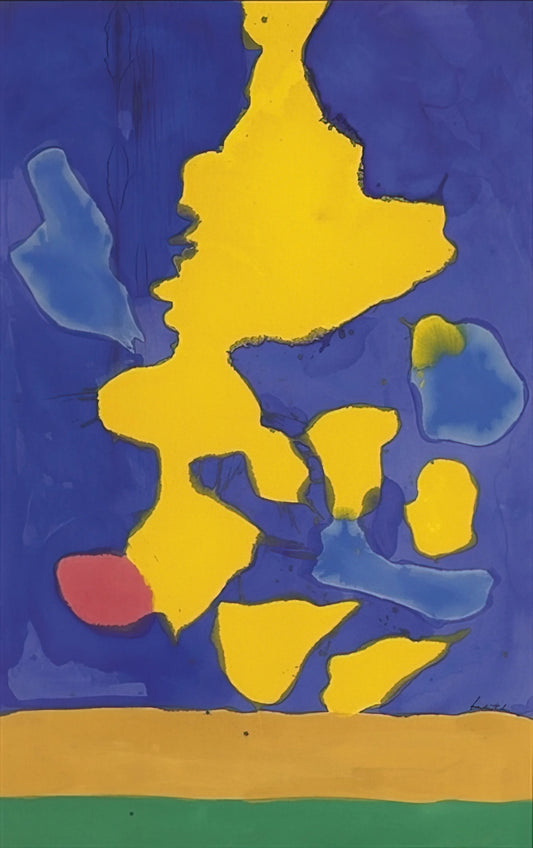 Motherwell and Frankenthaler: Abstract Expressionism's Defining Dialogue - Saturn Revisited - 1964 by Helen Frankenthaler