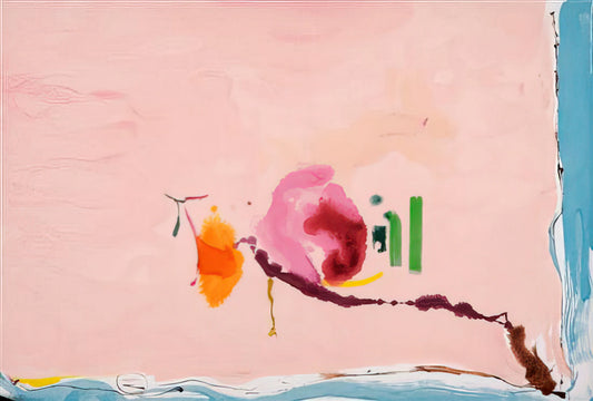 Motherwell and Frankenthaler: The Abstract Expressionist Dialogue That Redefined American Art - Flirt - 1995 by Helen Frankenthaler
