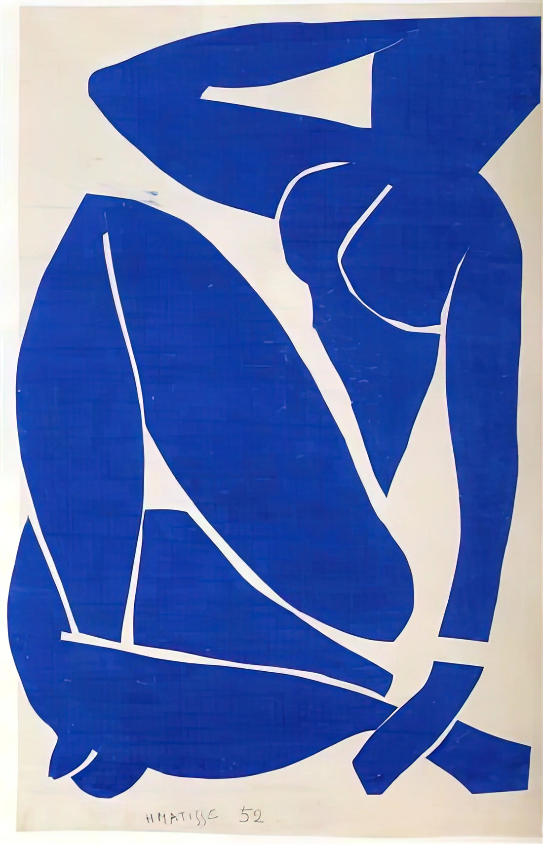 My Curves Are Not Crazy: Decoding Henri Matisse's Famous Quote - BLUE NUDE by Henri Matisse