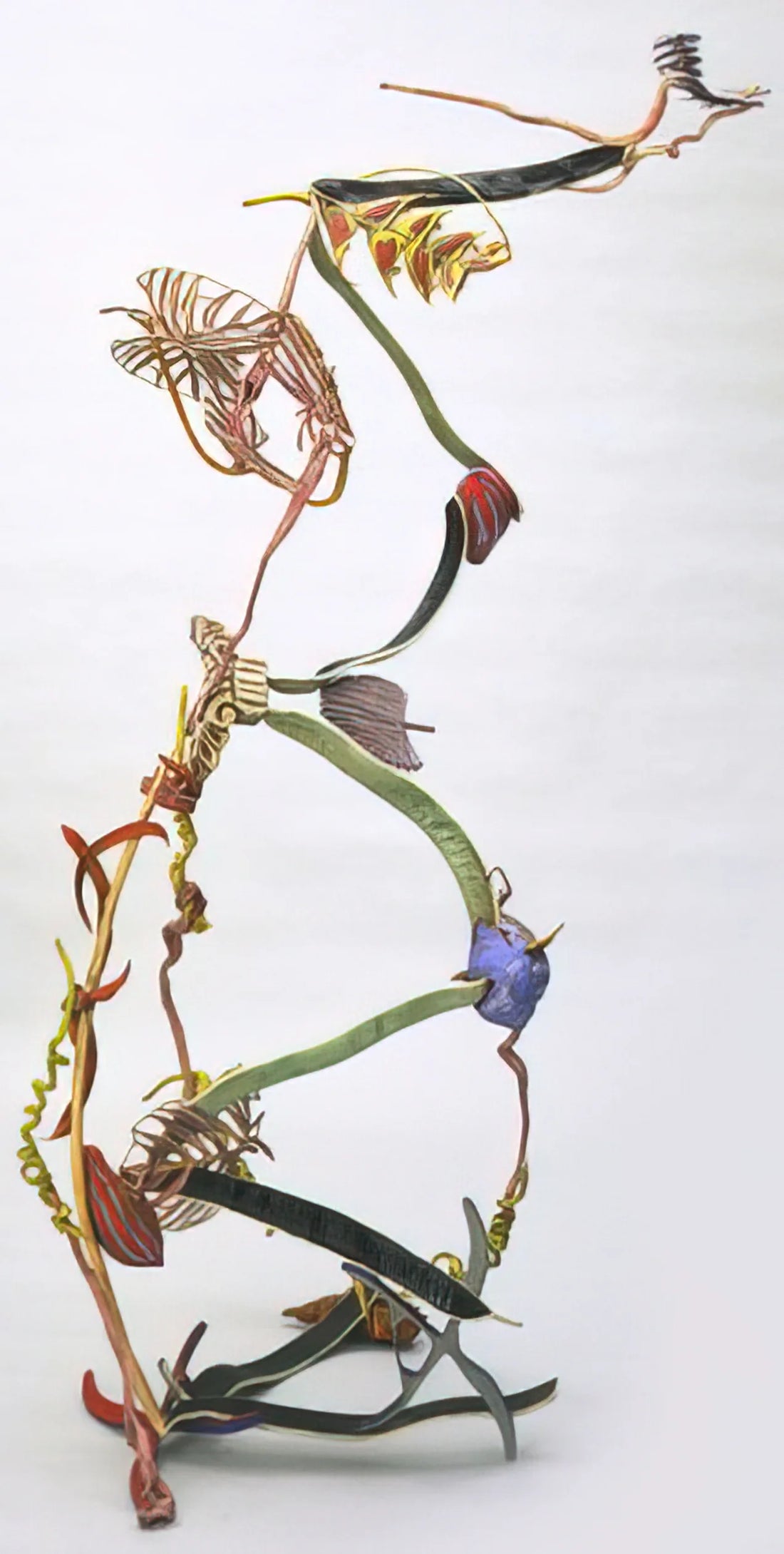 Nancy Graves Canvas: Exploring the Multidisciplinary Art of a Visionary Sculptor and Painter - EXTEND EXPAND 1983 by Nancy Graves