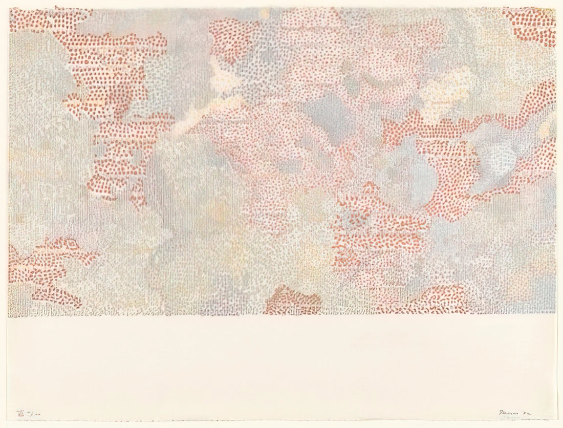 Nancy Graves: The Boundary-Defying Artist Who Transformed Contemporary Art - Maskelyne DA Region of the Moon from the series Lunar Maps - 1972 by Nancy Graves
