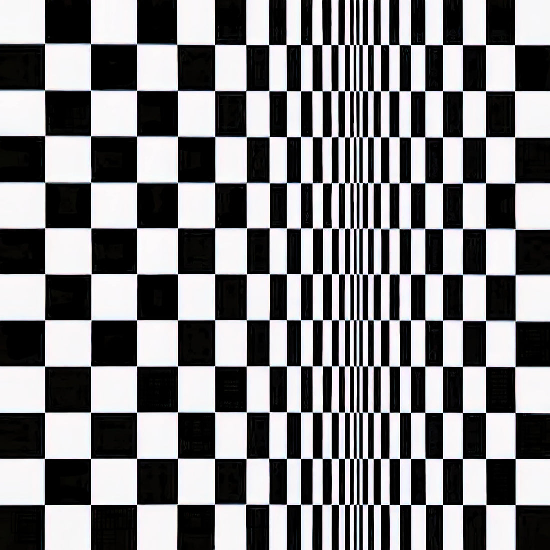 National Gallery Bridget Riley: Exploring the Op Art Pioneer's Visionary Legacy - MOVEMENT IN SQUARES 1961 by Bridget Riley