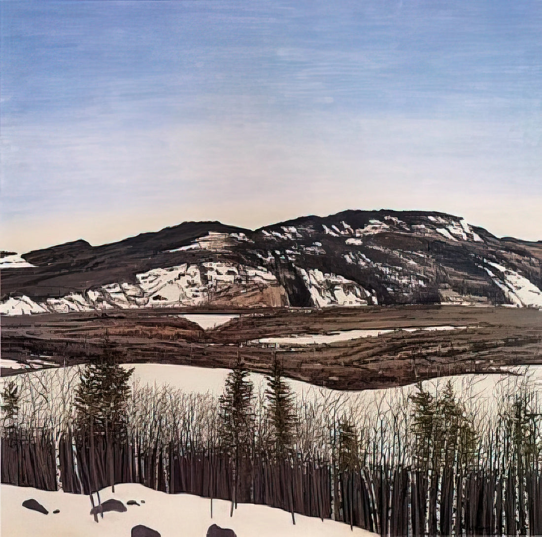 Neil Welliver: The American Painter Who Redefined Landscape Art - Hope to Megunticook - 1992 by Neil Welliver