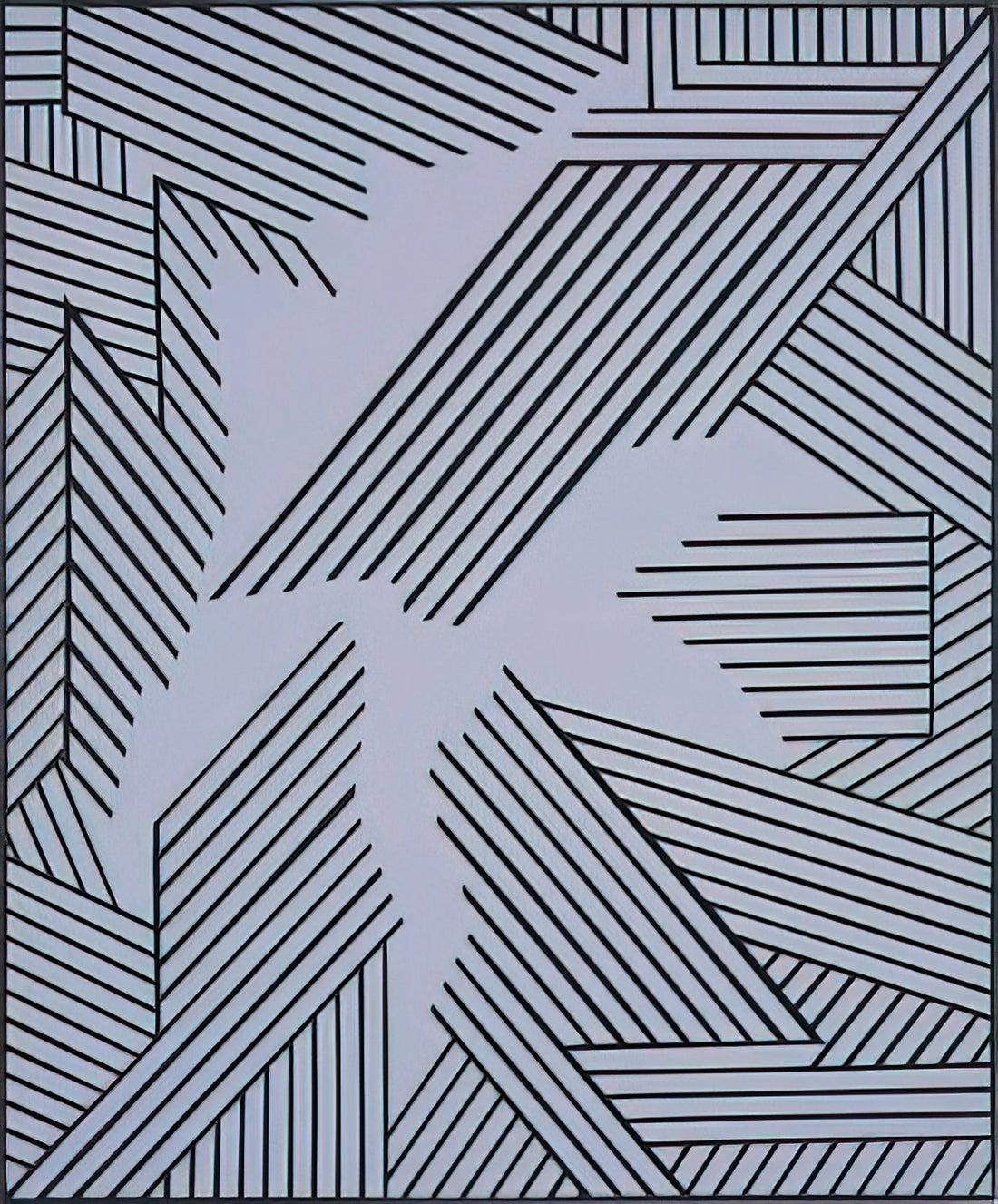 Nicholas Krushenick: The Visionary Artist Who Bridged Pop Art and Hard-Edge Abstraction - Untitled - 1998 by Nicholas Krushenick
